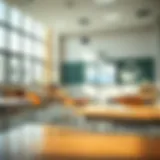 Classroom setting in an IB school