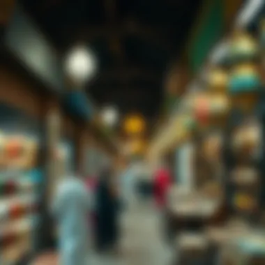 Experience Authenticity at Dubai's Traditional Bazaars Traditional bazaar with handcrafted goods