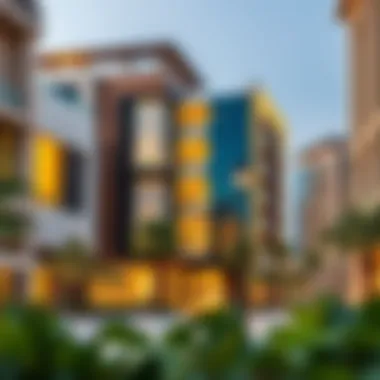 Residential Elegance in City Walk Dubai Luxurious residential properties in City Walk highlighting architectural beauty