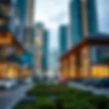 Visual representation of fluctuating mortgage rates in the UAE