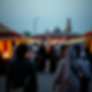 Cultural Engagement in the UAE Cultural festival showcasing UAE traditions and community engagement