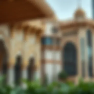 Architectural details of Al-Safadi buildings