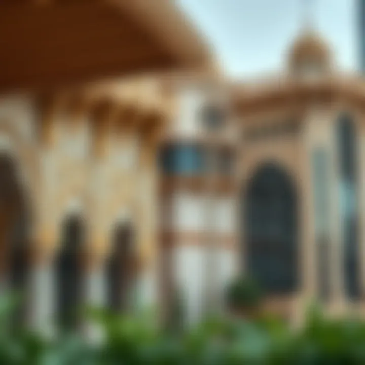 Architectural details of Al-Safadi buildings