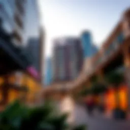 Stunning architectural design of City Walk