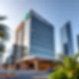 Exterior view of the Etisalat Business Centre in Deira