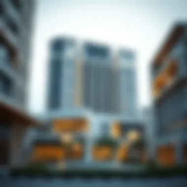 Modern Architecture Utilizing Sarooj Al Ain Modern buildings incorporating Sarooj Al Ain