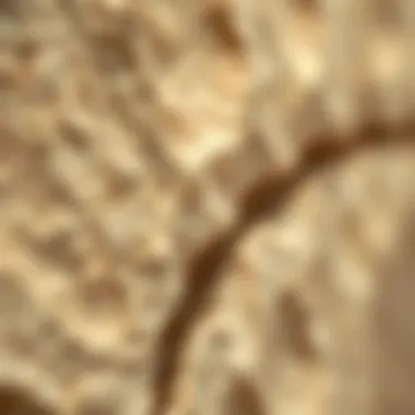Texture of Sarooj Al Ain The unique texture of Sarooj Al Ain material