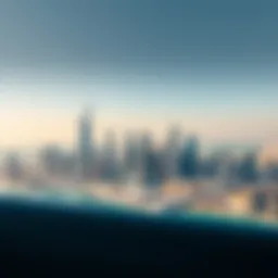 A panoramic view of Dubai showcasing its modern skyline