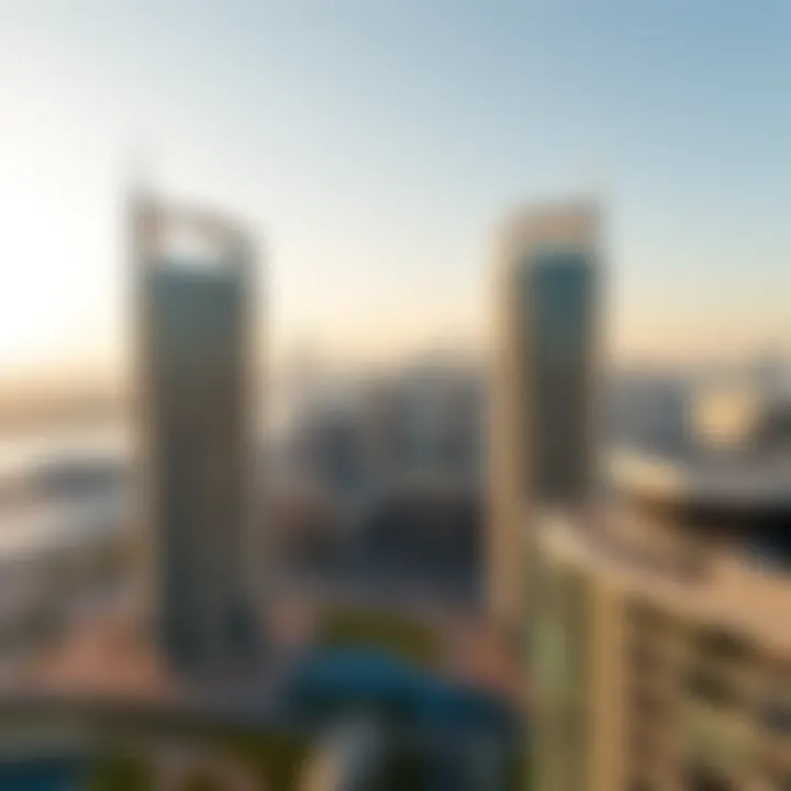 Stunning skyline view from SLS Dubai Residences